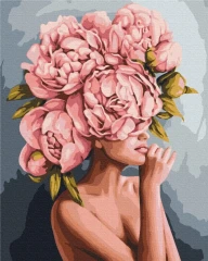 Картина за номерами Дотик піонів © Mykhailyshyna Daria  Brushme 48x60