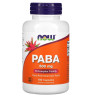 ПАБК, пара-аминобензойная кислота Now Foods (PABA) 500 мг 100 капсул