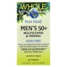 Natural Factors, Whole Earth & Sea, мультивітаміни й мінерали, для чоловіків від 50 років, 60 таблеток