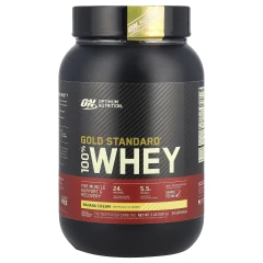 Optimum Nutrition, Gold Standard 100% Whey, банановий крем, 2 фунта (907 г)