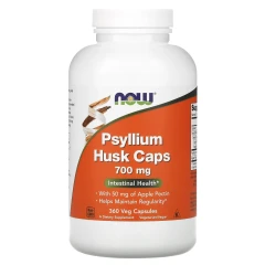 Капсули з лушпиння насіння подорожника NOW Foods (Psyllium Husk) 700 мг 360 рослинних капсул