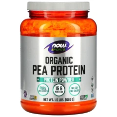 Белок из гороха органического происхождения Now Foods (Organic pea protein) 680 г