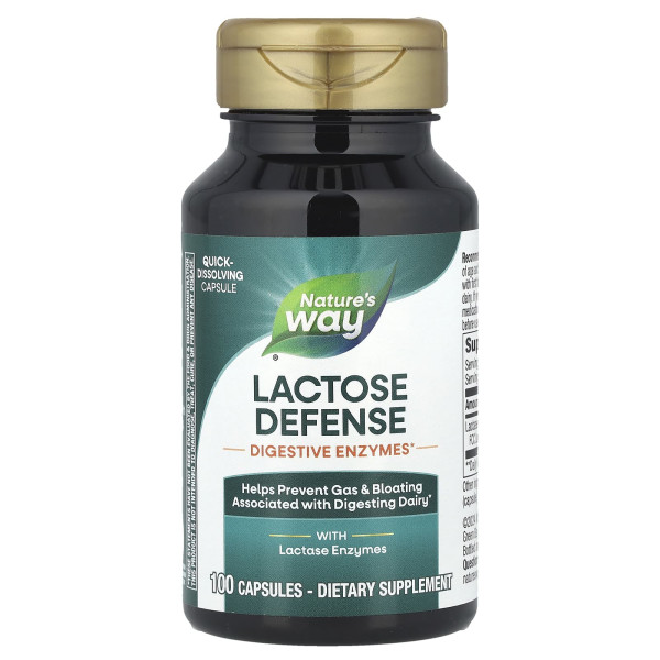 Лактаза Nature's Way (Lactase) 690 мг 100 капсул