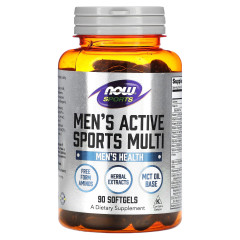 Мультивітаміни для чоловіків Now Foods (Men's Extreme MultiSports) 90 капсул