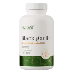 Чорний Часник Ostrovit Веге Black Garlic Vegan 90 капсул