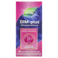 Дііндолілметан Nature's Way (DIM-Plus™) 120 веганських капсул