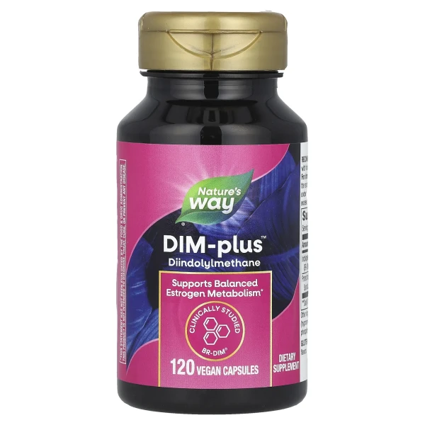 Дііндолілметан Nature's Way (DIM-Plus™) 120 веганських капсул