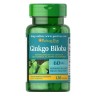 Стандартизированный экстракт гинкго билоба 60 мг Puritan's Pride (Ginkgo Biloba Standardized Extract) 120 таблеток