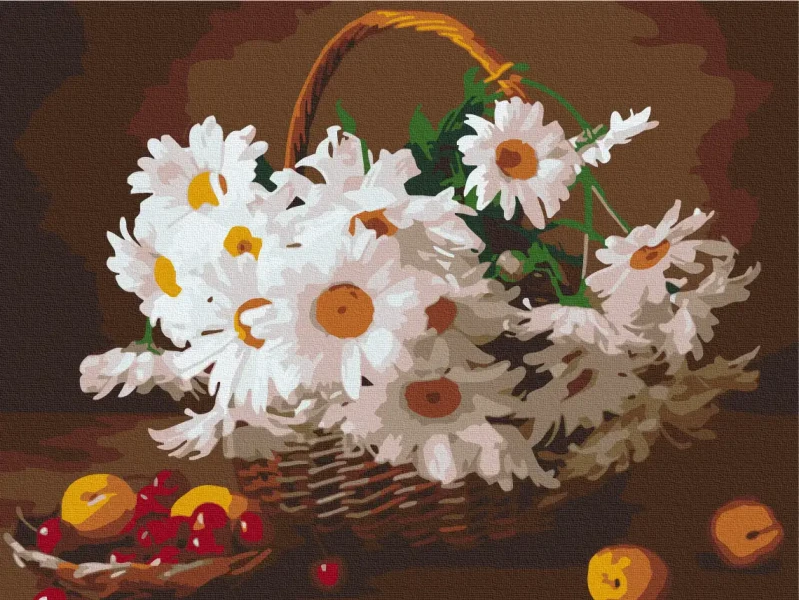 Картина по номерам Дикие маргаритки Brushme 30x40