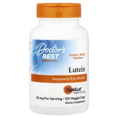 Лютеїн Doctor's Best (Lutein with OptiLut) 10 мг 120 капсул
