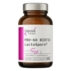 Пробіотик LactoSpore Ostrovit Pharma PRO-60 BIOTIC LactoSpore 60 капсул