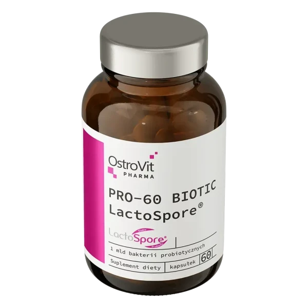 Пробіотик LactoSpore Ostrovit Pharma PRO-60 BIOTIC LactoSpore 60 капсул