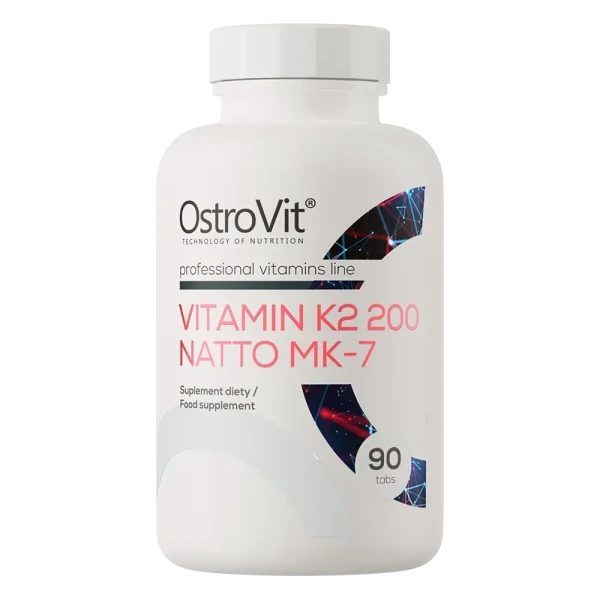 Витамин K2 Ostrovit 200 Натто MK-7 Vitamin K2 200 Natto MK-7 90 таблеток