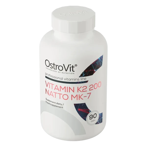 Витамин K2 Ostrovit 200 Натто MK-7 Vitamin K2 200 Natto MK-7 90 таблеток