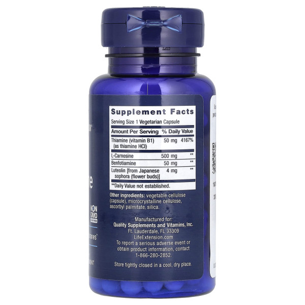 Суперкарнозин Life Extension (Super Carnosine) 60 капсул
