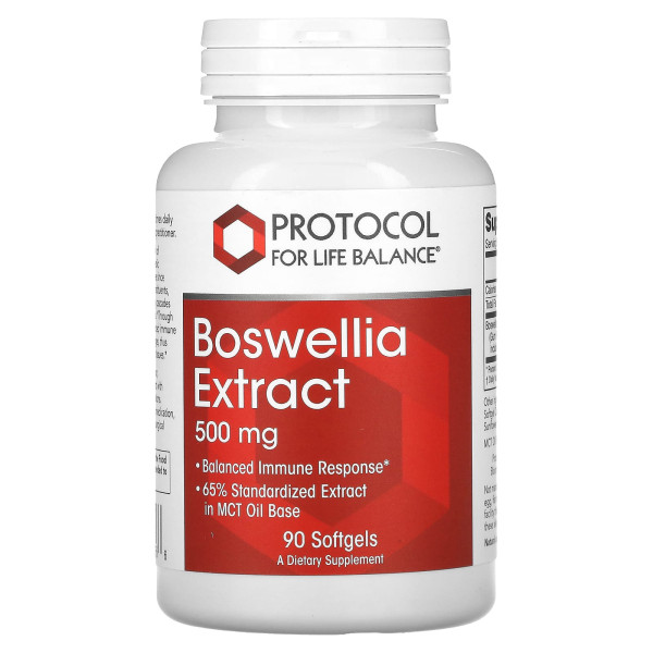 Босвеллія Protocol for Life Balance (Boswellia Extract) екстракт 500 мг 90 гелевих капсул