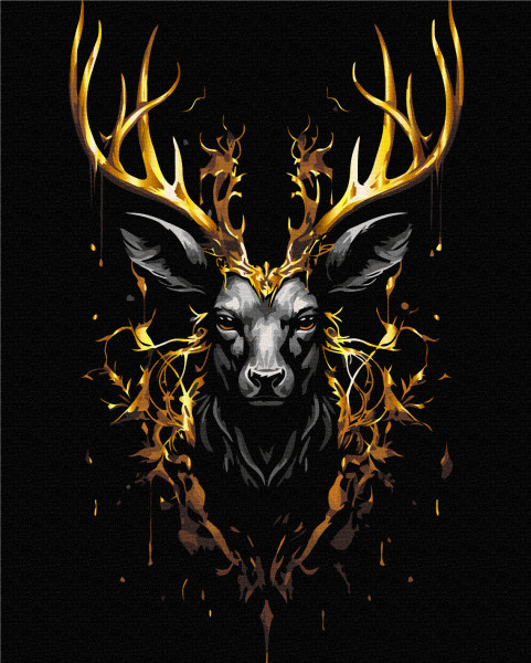 Картина за номерами Лісова корона 40x50 Brushme