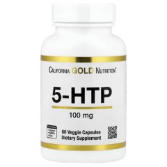 5-HTP 100 мг California Gold Nutrition (5-HTP) 60 рослинних капсул