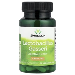 Лактобацила Гассері Swanson (Lactobacillus Gasseri) 3 млрд КОУ 60 капсул