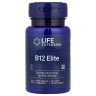 Life Extension, B12 Elite, вітамін B12, 60 вегетаріанських пастилок (1000 мкг в 1 шт.)