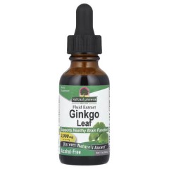 Екстракт листя гінкго білоба 2000 мг Nature's Answer (Ginkgo Leaf Fluid Extract) 30 мл