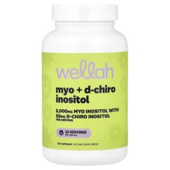 Інозитол комплекс Wellah (Myo + D-Chiro Inositol) 120 капсул