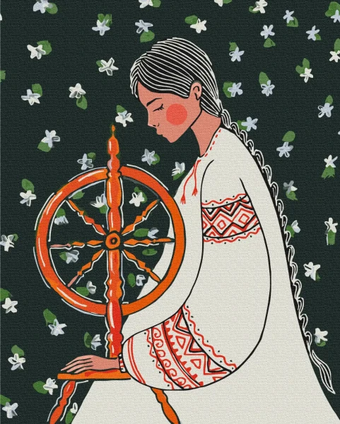 Преміум картина за номерами Прядка життя © ANNART Brushme 40x50