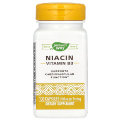 Вітамін В3 Nature's Way (Niacin) 100 мг 100 капсул