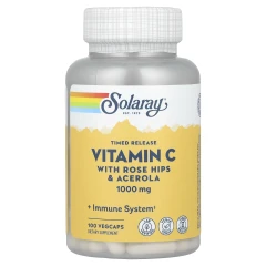 Вітамін С двофазне вивільнення Solaray (Vitamin C) 1000 мг 100 капсул