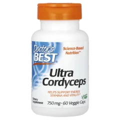 Кордицепс ультра Doctor's Best (Ultra Cordyceps) 750 мг 60 капсул