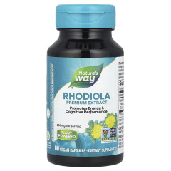 Родіола рожева Nature's Way (Rhodiola) 250 мг 60 капсул