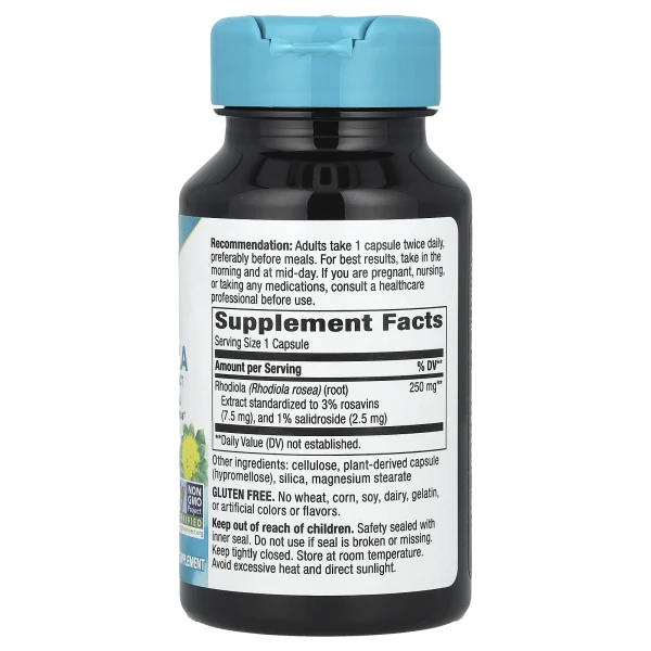 Родиола розовая Nature's Way (Rhodiola) 250 мг 60 капсул