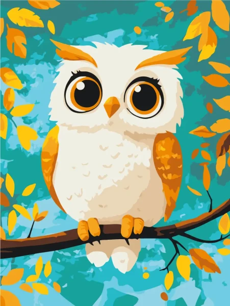 Картина за номерами Совеня  Brushme 30x40