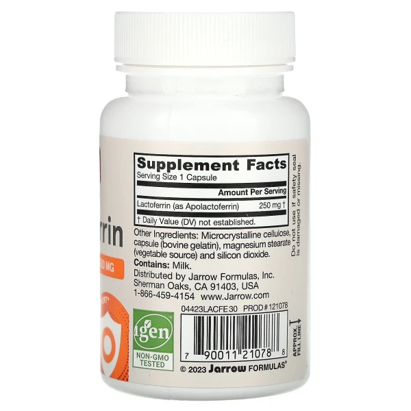 Лактоферрин (Lactoferrin) 250 мг 30 капсул