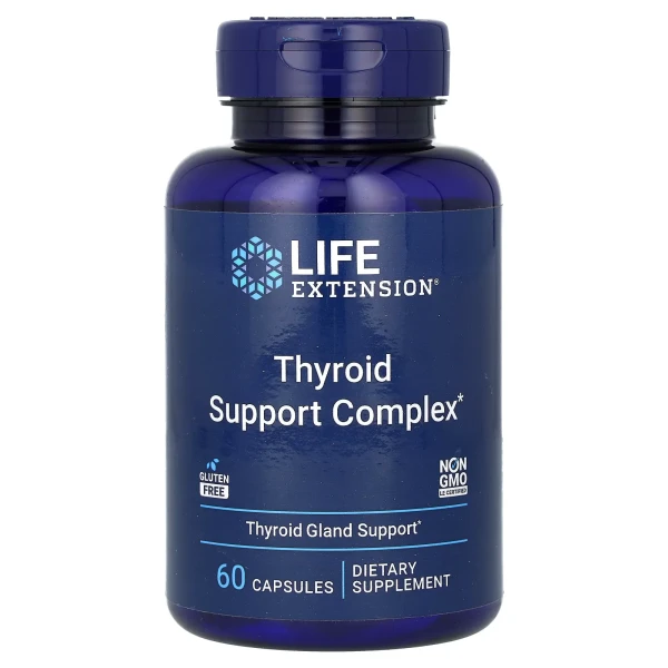 Тироїд потрійної дії Life Extension (Thyroid Support Complex) 60 капсул
