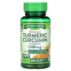 Куркума комплекс Nature's Truth (Turmeric Curcumin Complex) 1500 мг 60 капсул швидкого вивільнення