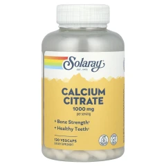 Цитрат кальцію Solaray (Calcium Citrate) 1000 мг 120 капсул