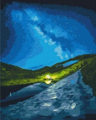 Картина за номерами Кемпінг під зірками © Roksolana Baran 40x50 Brushme