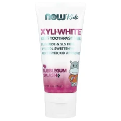NOW Foods, Xyli-White™, дитяча зубна паста-гель, зі смаком жувальної гумки, 85 г