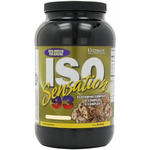 Протеїн з високим вмістом білка Ultimate Nutrition (Ultimate Iso Sensation 93) 910 грам зі смаком банана
