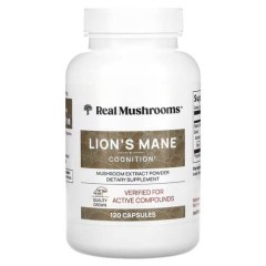 Гриб левова грива Mane Real Mushrooms (Lion's Mane) 120 капсул