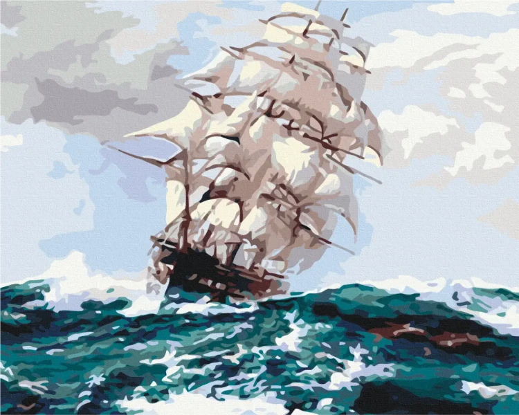 Картина за номерами На шляху до Асоль  Brushme 40x50