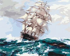 Картина за номерами На шляху до Асоль  Brushme 40x50