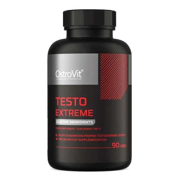 Тесто Экстрим Ostrovit Testo Extreme 90 капсул