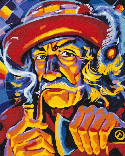 Картина за номерами Дідусь з гір © Oleg Loburak 48x60 Brushme