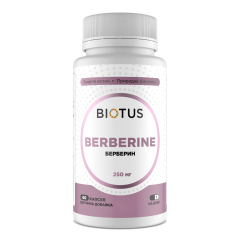 Берберін Biotus (Berberine) 60 капсул
