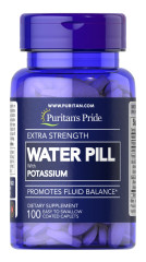 Підтримка водного балансу, Extra Strength Water Pill, Puritan's Pride, 100 каплет