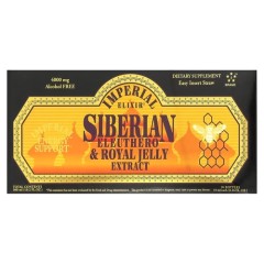 Елеутерокок і маточне молочко Imperial Elixir (Siberian Eleuthero &amp; Royal Jelly Extract) 30 флаконів по 10 мл