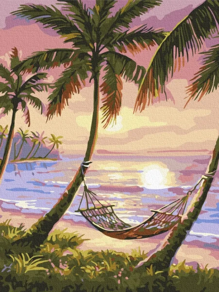 Картина по номерам Райский уголок Brushme 30x40
