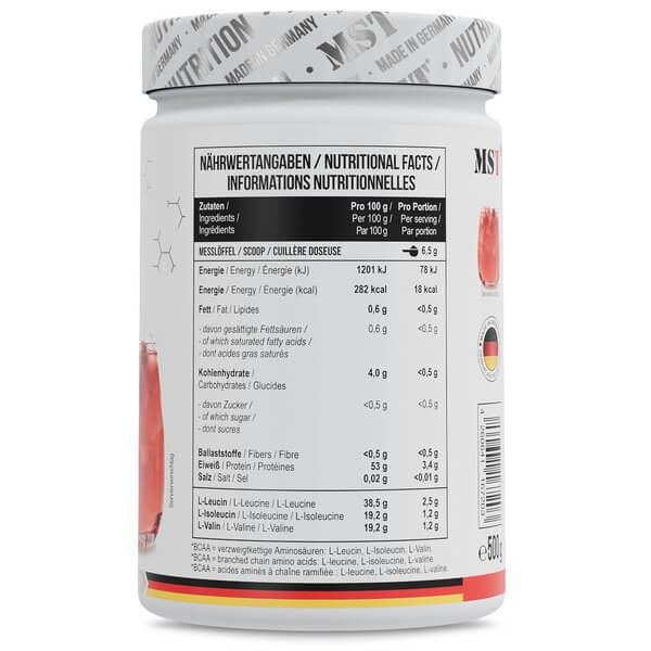 BCAA Zero MST nutrition (MST BCAA Zero) 500 г зі смаком вишні
